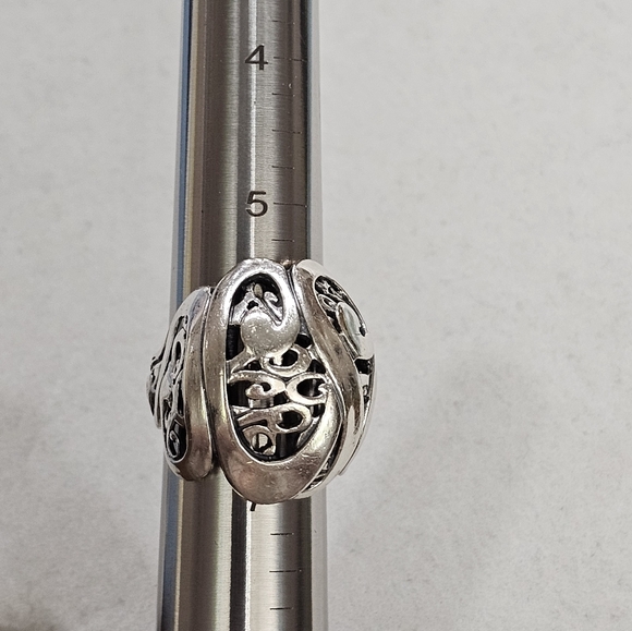 Carolyn Pollack Relios 925 Swirl Dome Ring - Picture 15 of 16